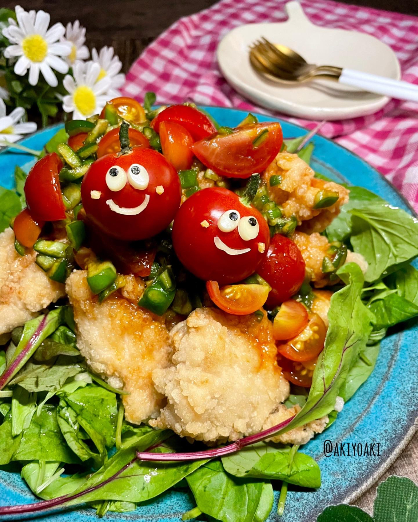 チキンフライサルサソース