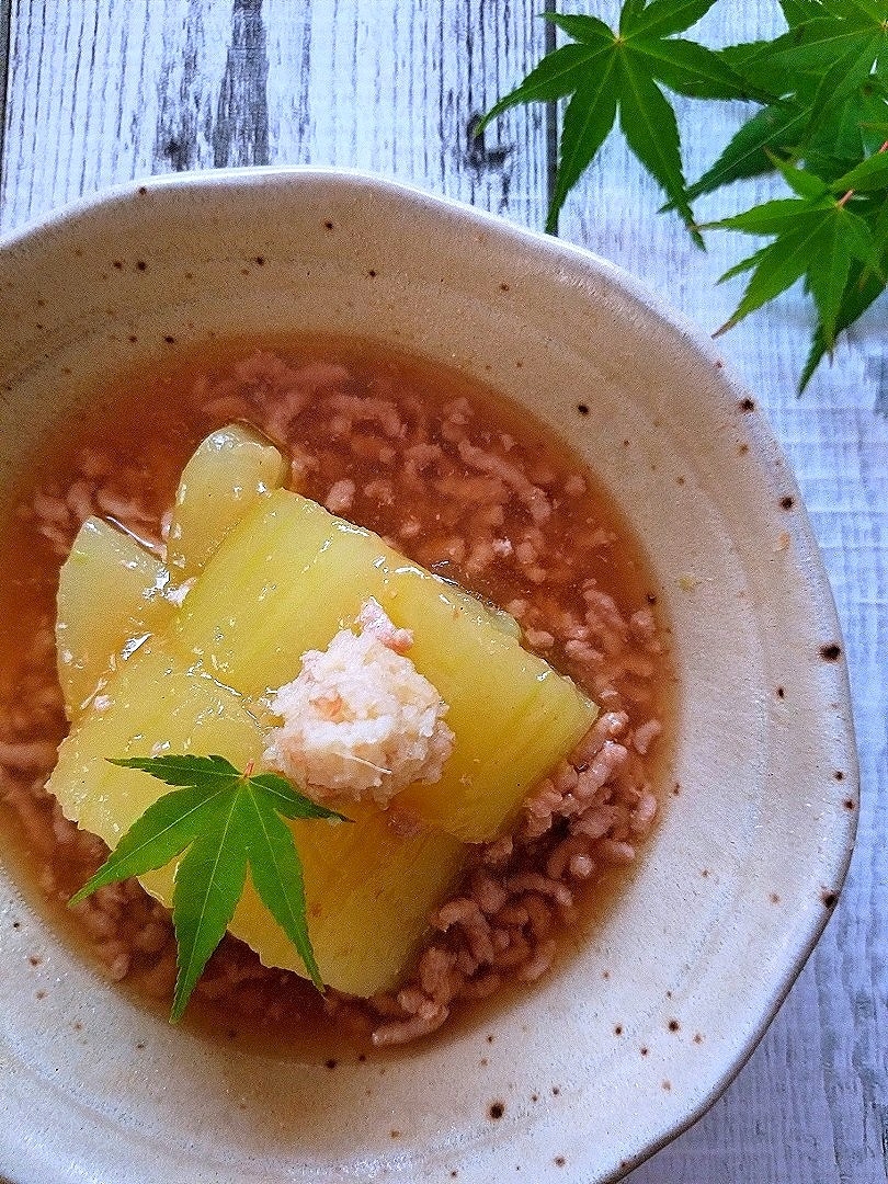 加賀太きゅうりあんかけ