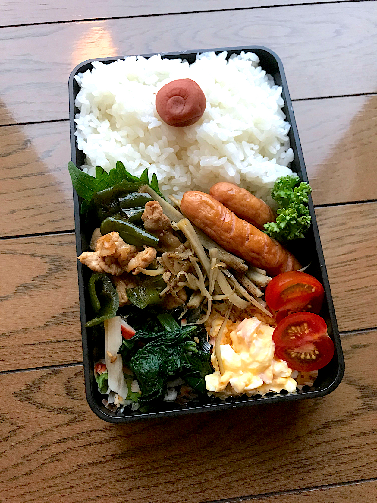 豚肉ピーマン弁当