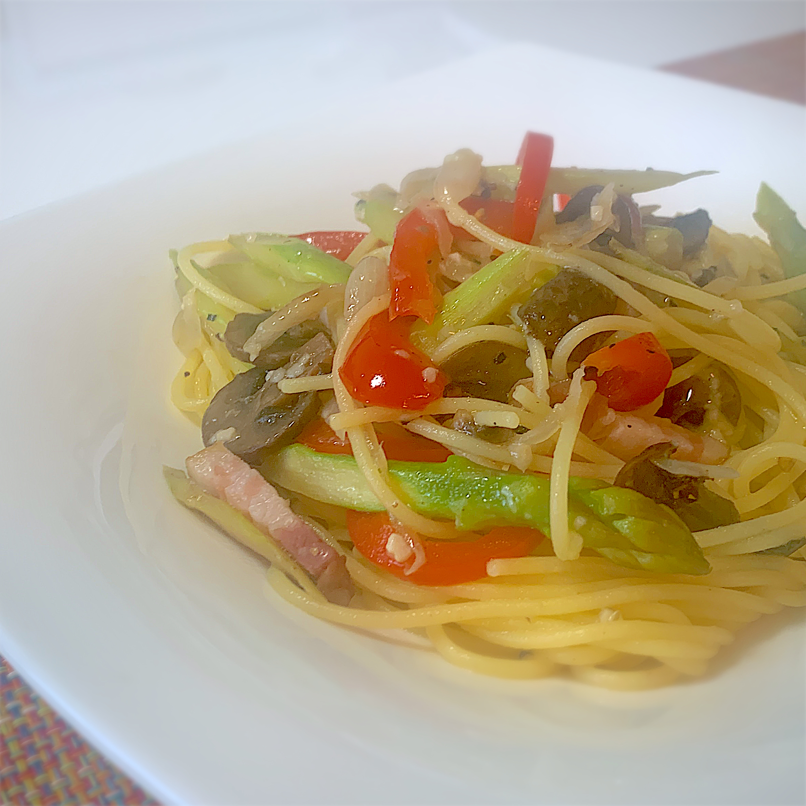 優しい夏野菜パスタ