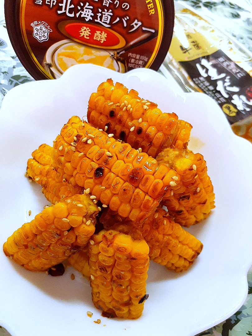 🔷🌽おつまみ一口焼き玉蜀黍🌽🌽🔷