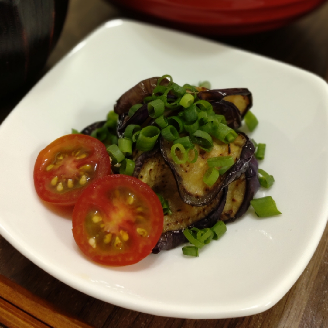 焼き茄子のポン酢和え