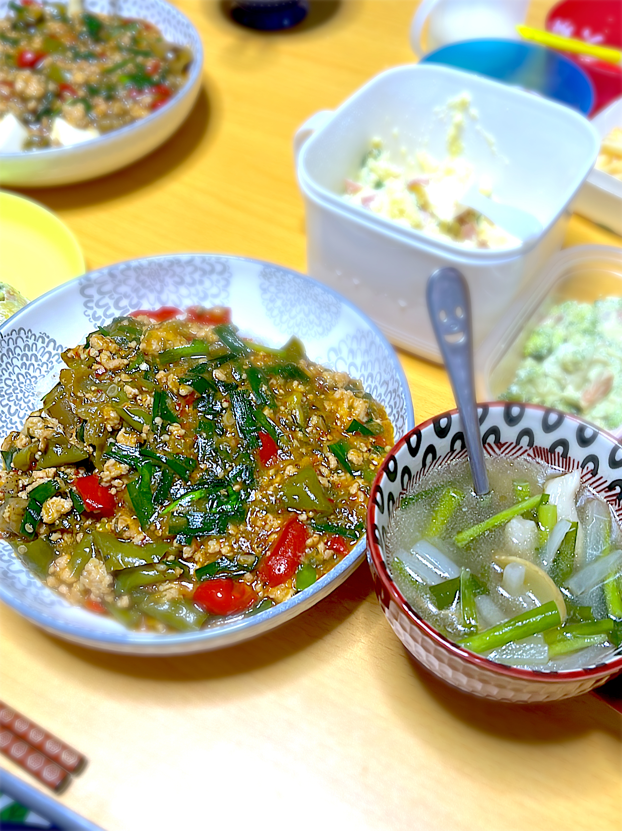 勝ち飯スタミナ丼献立☆