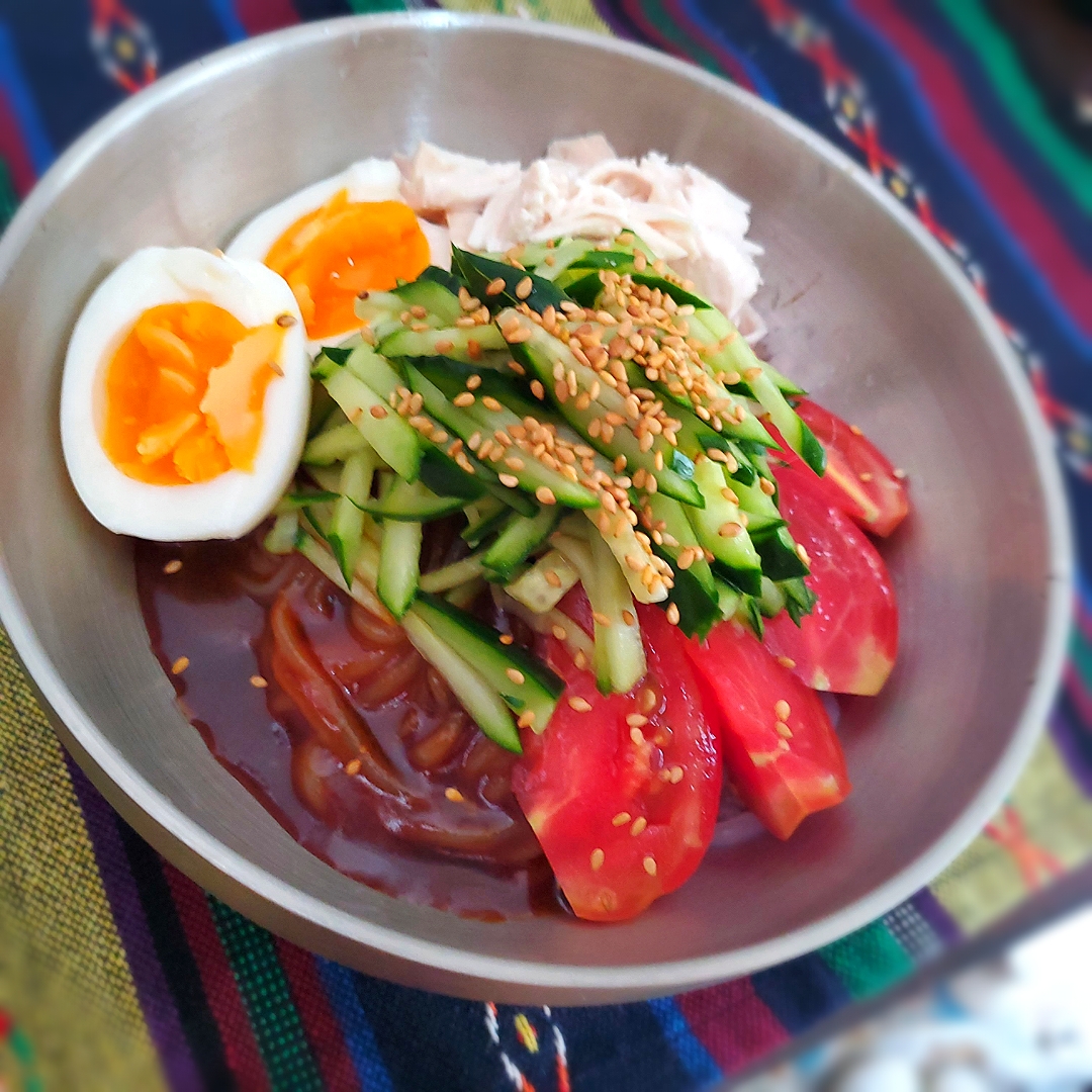 蒟蒻ビビン麺( ˙▿˙　)ツルっとな