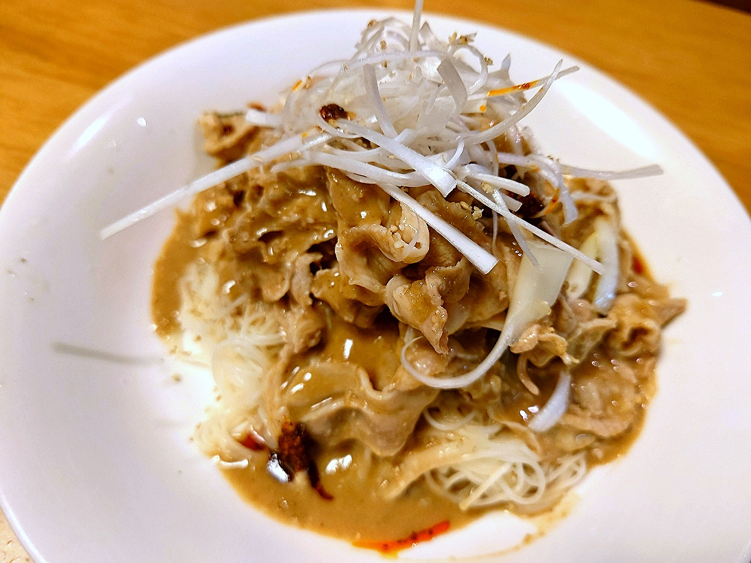 濃厚胡麻ダレ素麺