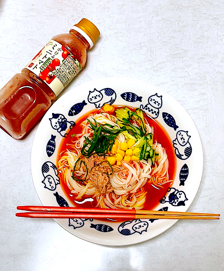 トマト素麺