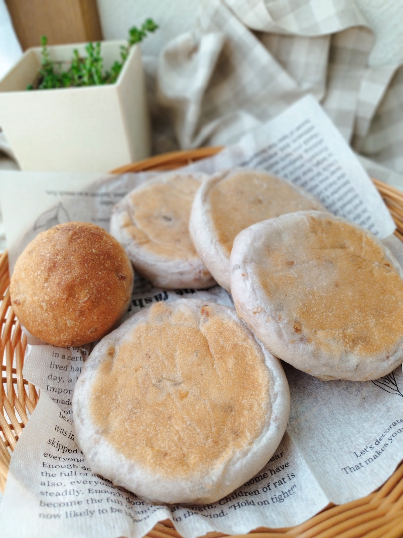 胡桃カマンベールの平焼きパン🍞