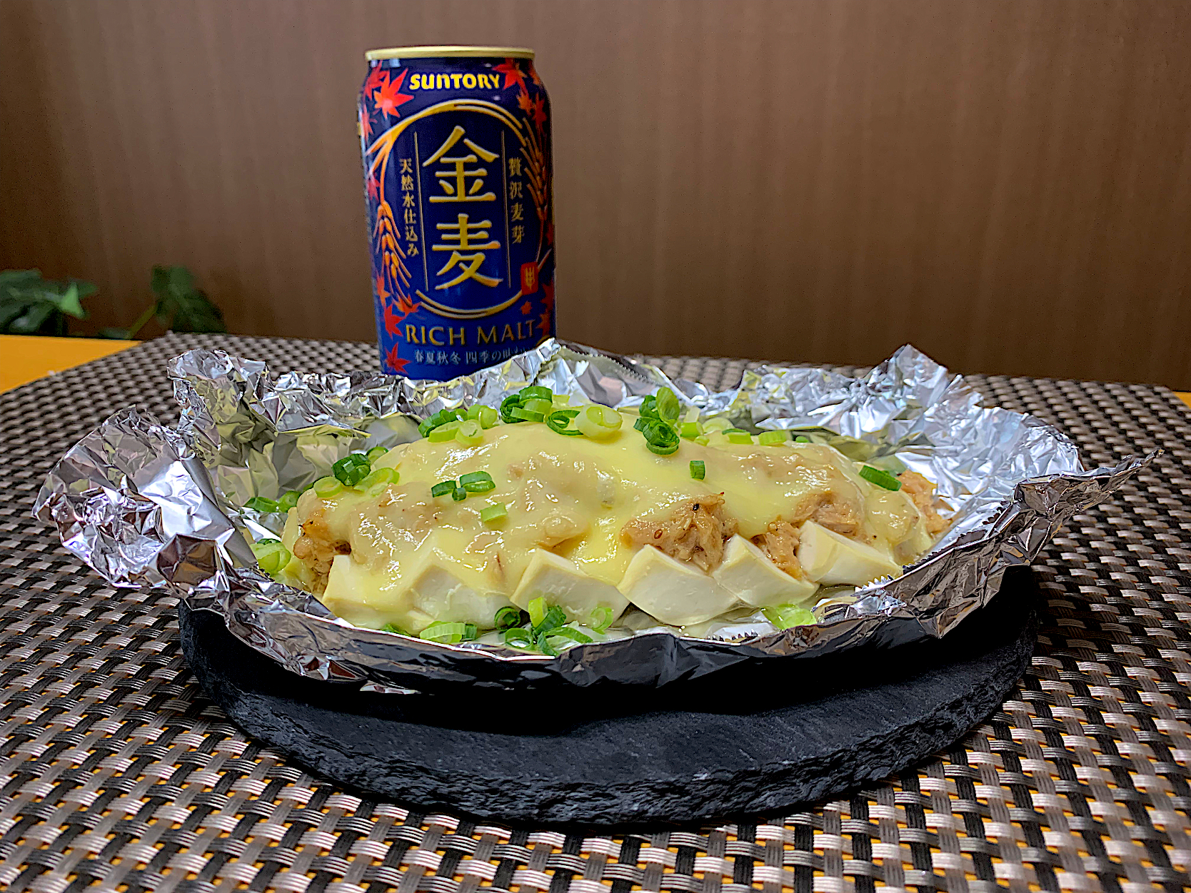 味噌マヨシーチキンソースDE豆腐グラタン