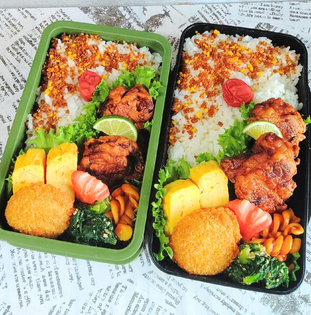 唐揚げ弁当☆