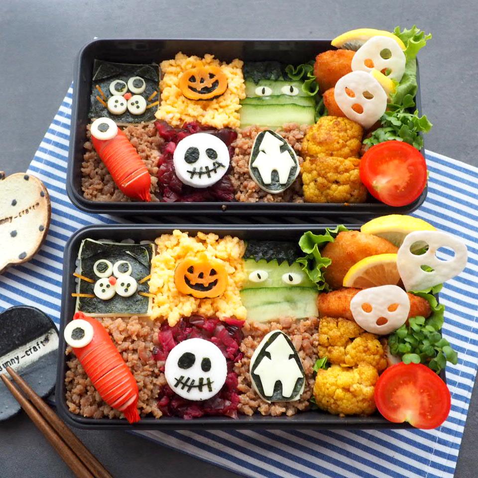 ハロウィン弁当🎃🦇🕸