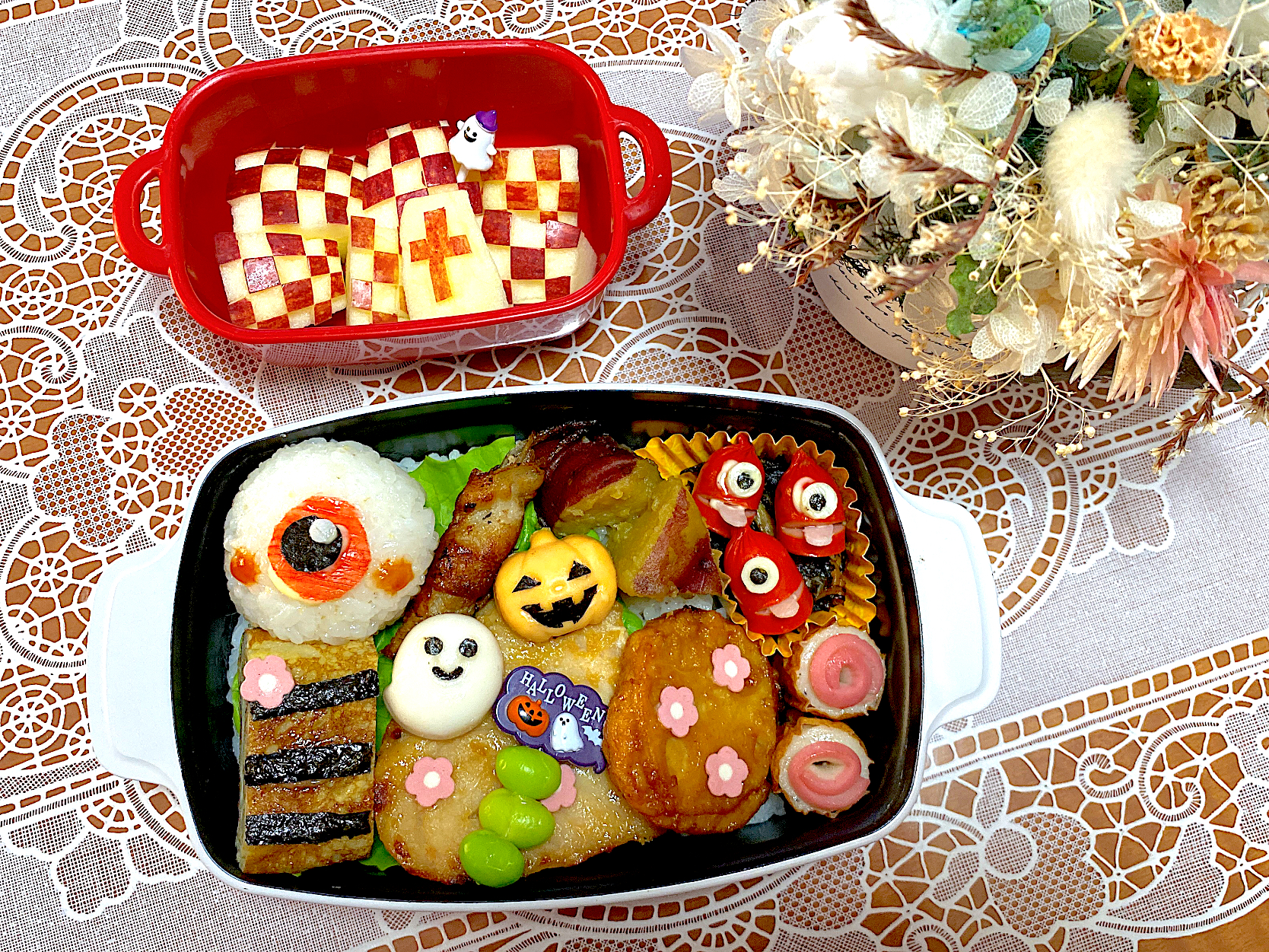 2022.10.14は目玉のオヤジのハロウィン弁当⭐️