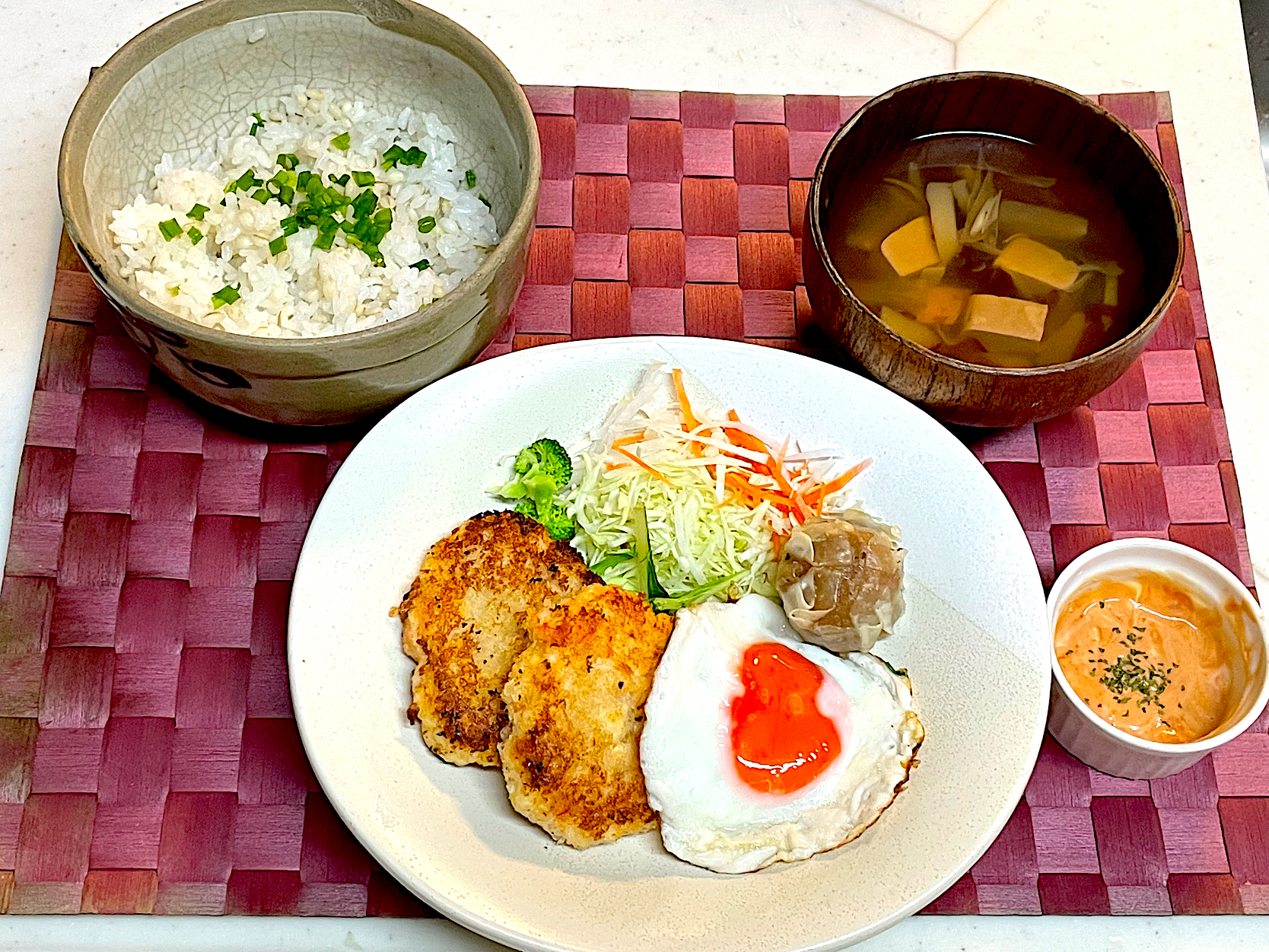 中学生息子のお昼ご飯🍚 海老カツご飯🍚🦐🍤