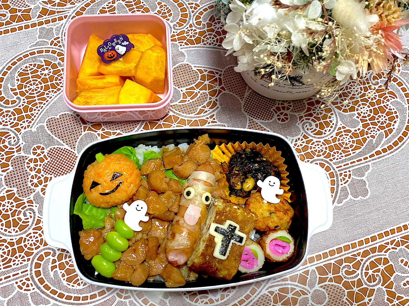 2022.10.17はハロウィンの焼き鳥弁当⭐️