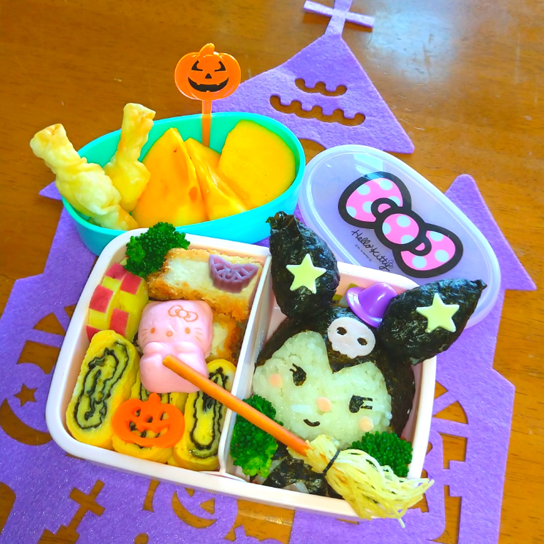 クロミちゃんハロウィン弁当🎃