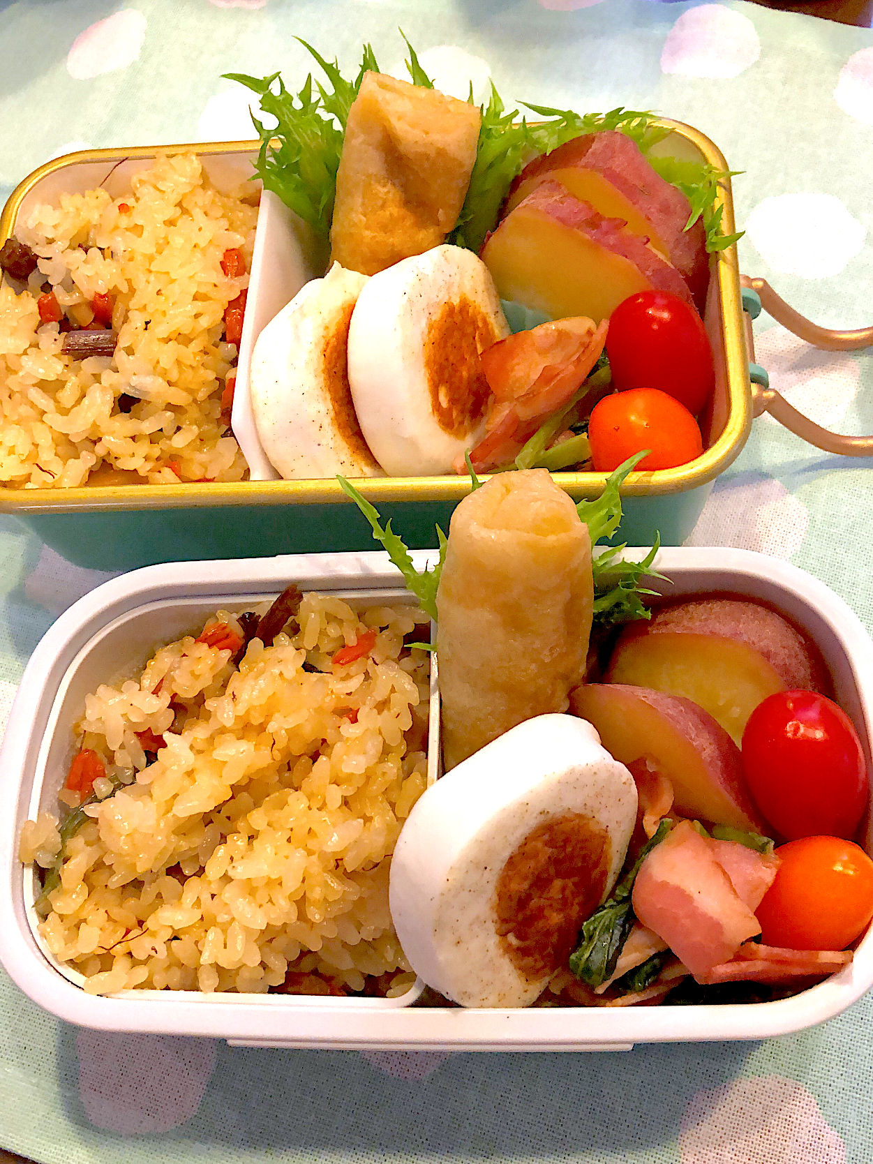 2022.10.20  ＊今日のお弁当＊さつまいものレモン煮＊