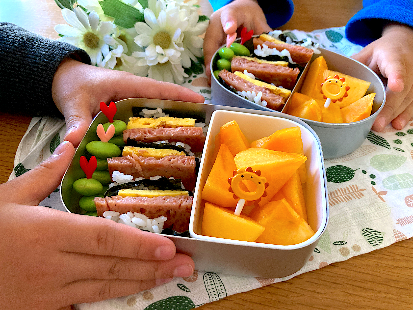 ふうりんさんの料理 おにぎりサンド弁当