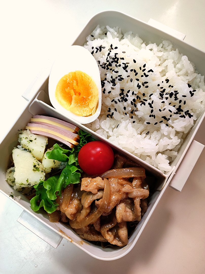 男子高校生弁当