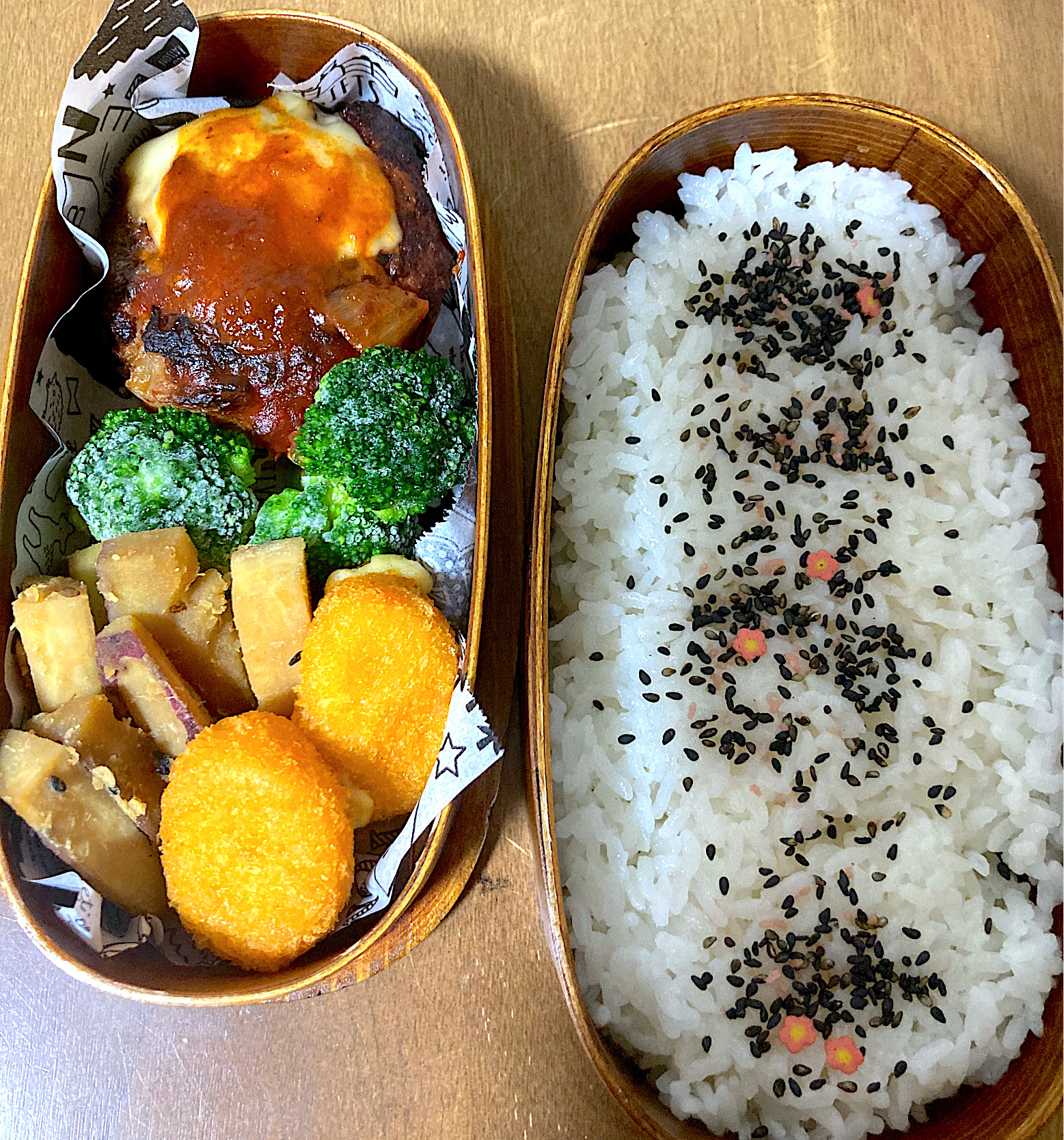 息子のお弁当。