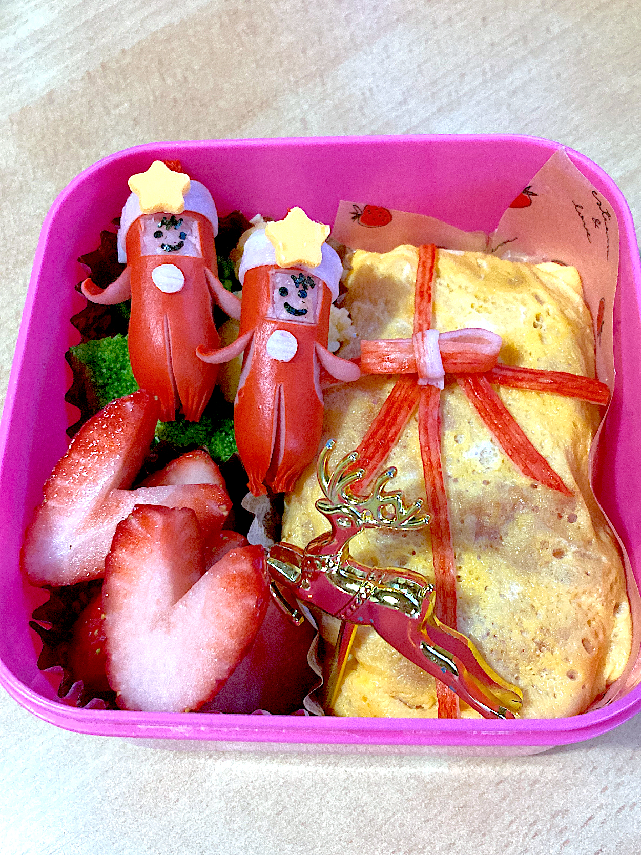 オムライス弁当🍓