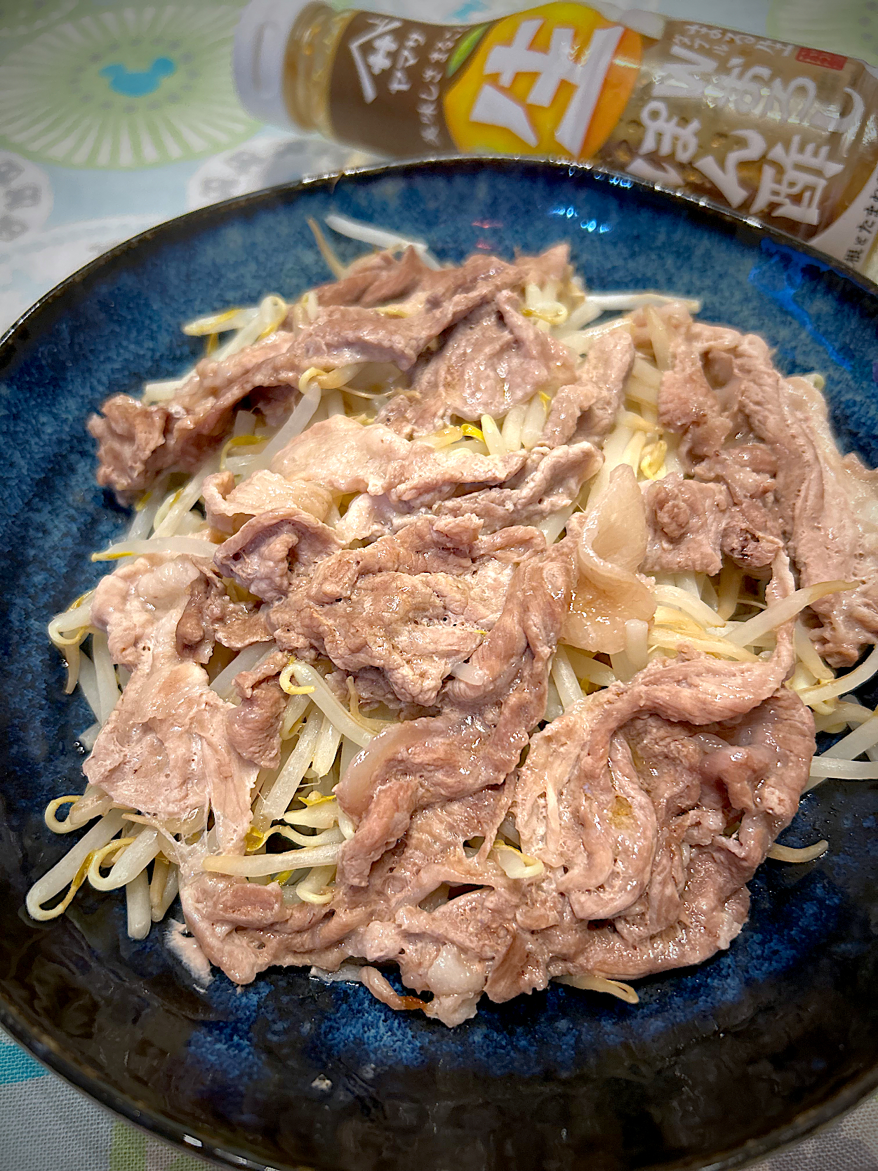 🥂スナップディッシュ大忘年会メニューは豚肉ともやしのレンチン蒸し🍴