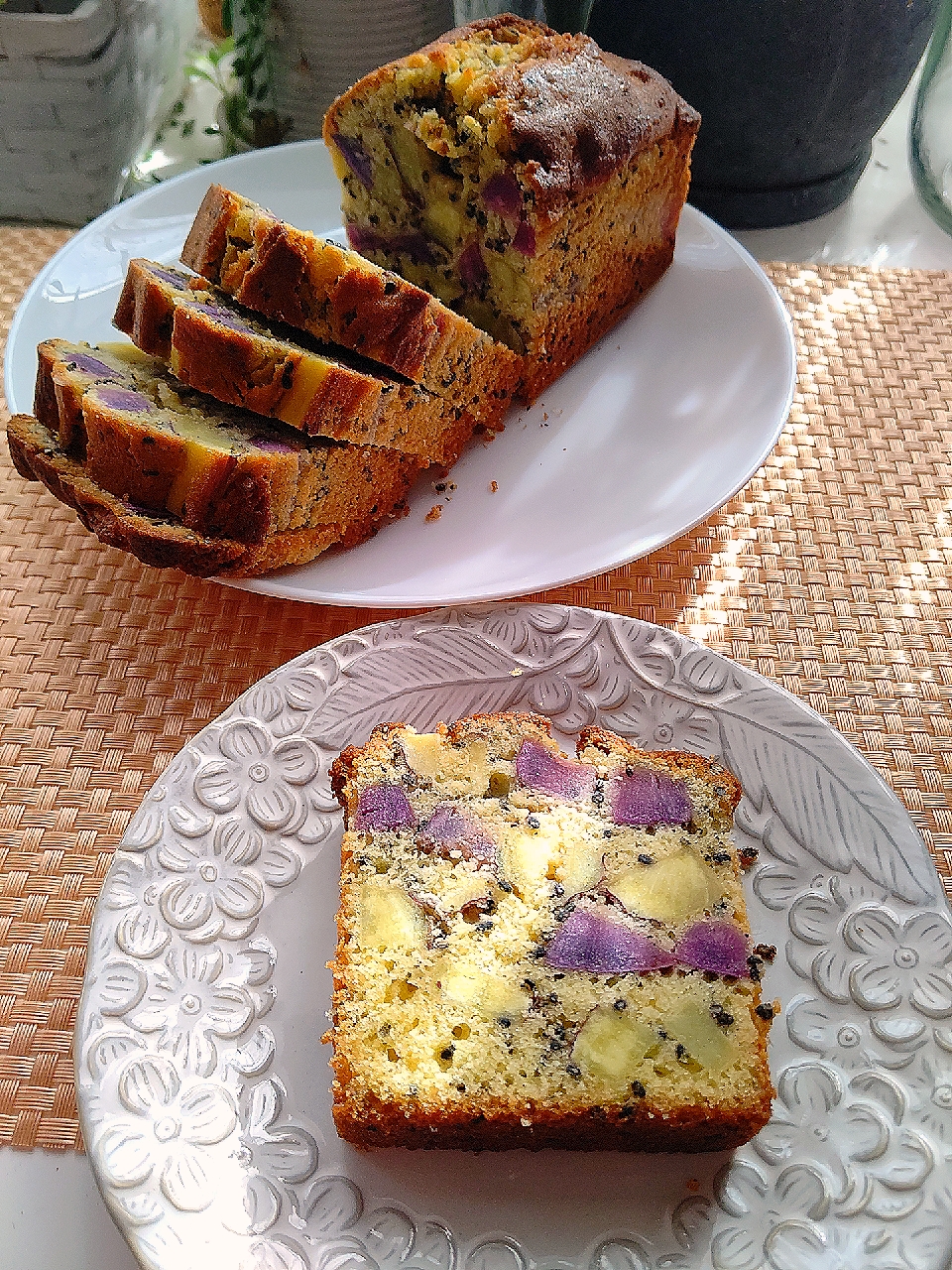 まゆみさんの料理 とんちんさんの料理 さつま芋と胡麻のパウンドケーキ🍠 めちゃうま❣️