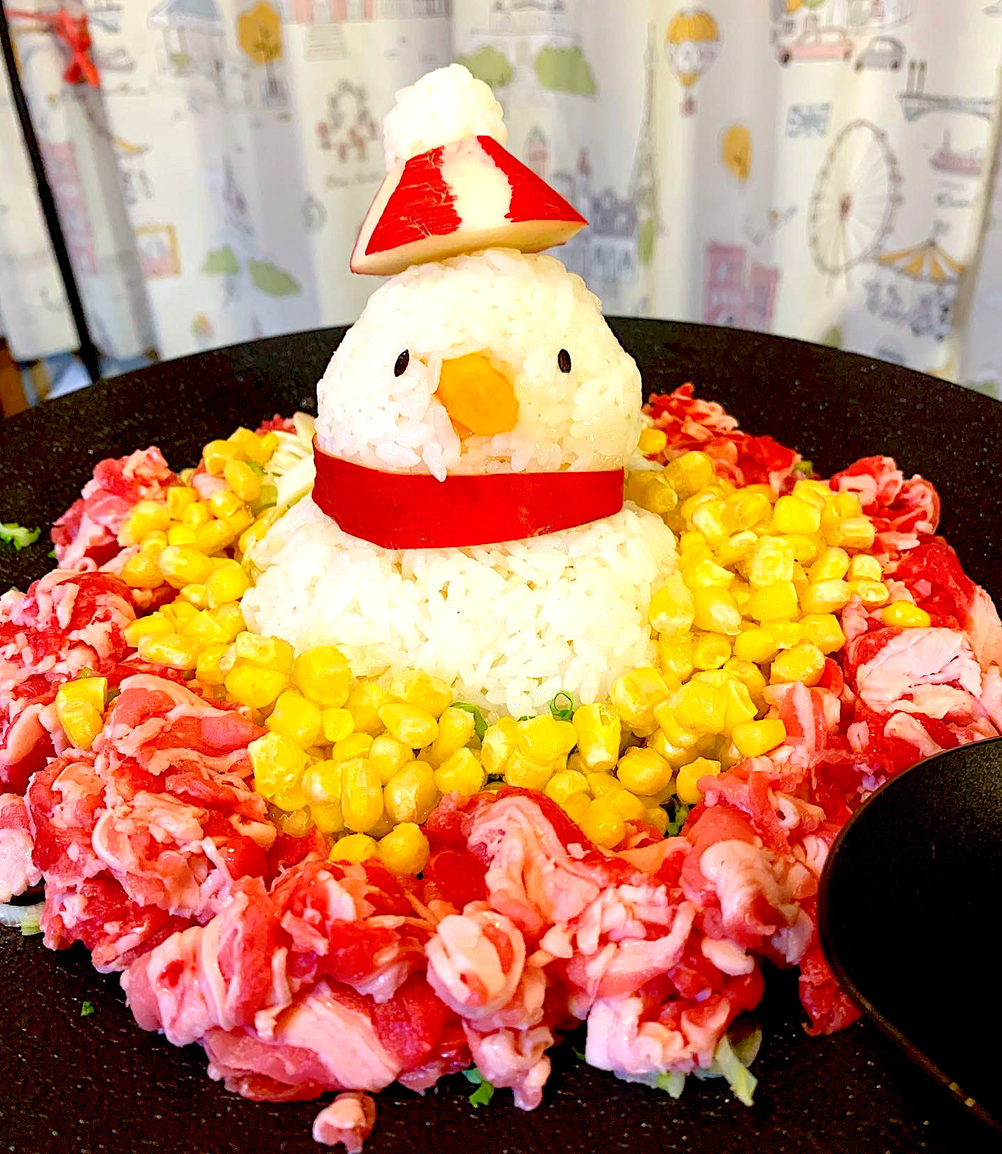 マルチグリドルでペッパーランチ⛄️