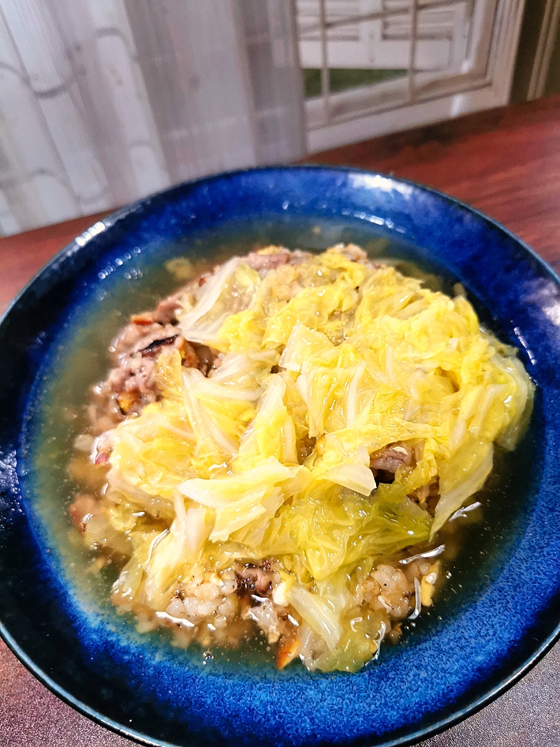 白菜あんかけチャーハン👌グ〜です☺️