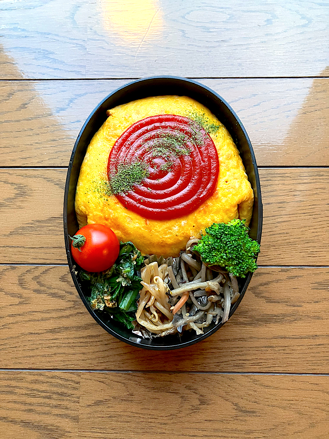 #オムライス弁当