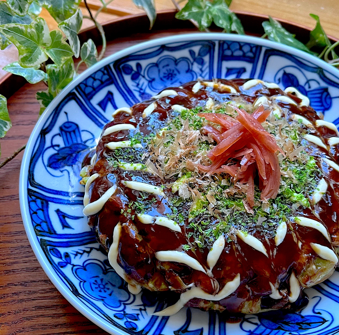 🌿定期的に食べたくなるもの💓おうちのお好み焼き🥢