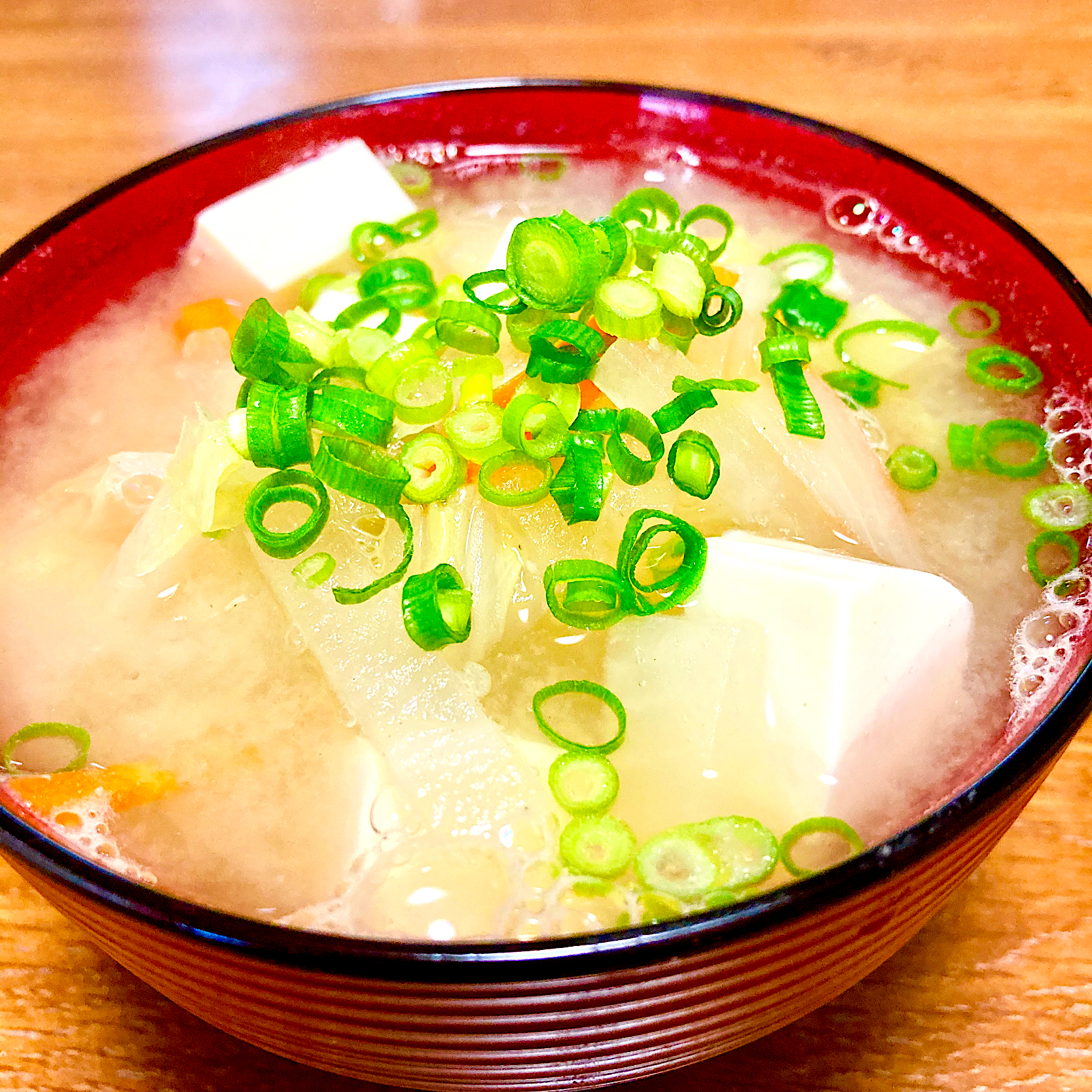 具沢山味噌汁🍀アルモンデ✨