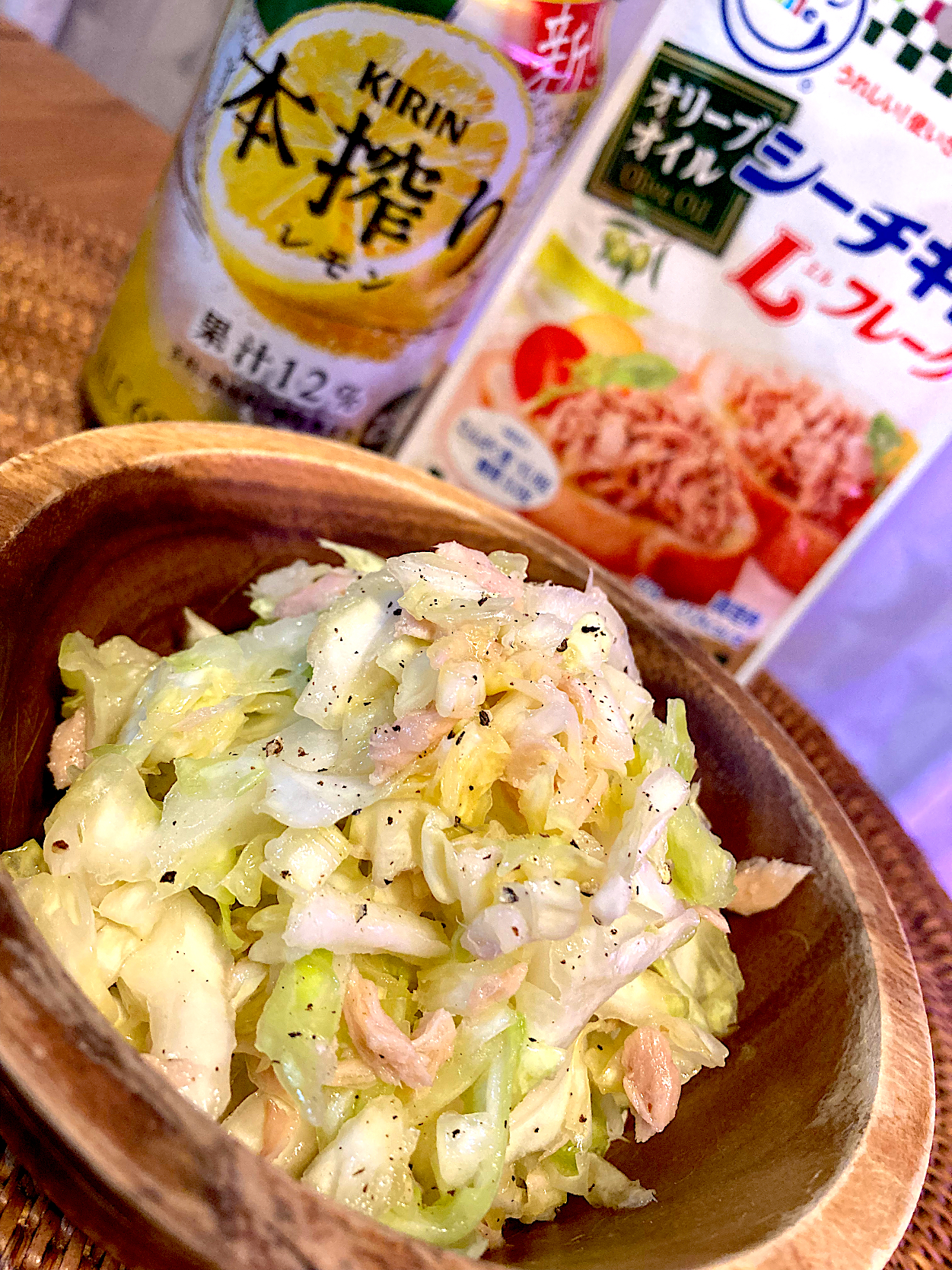 食材２つだけ！キャベツとシーチキンの簡単サラダ😋🥗💕✨