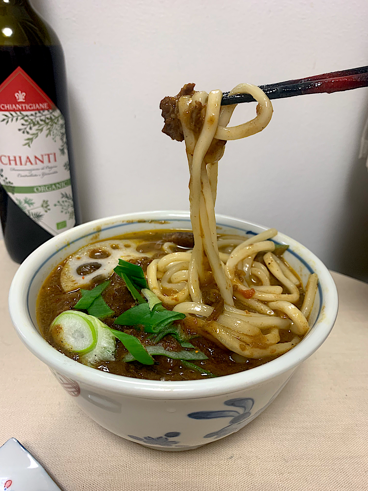 ビーフカレーうどん