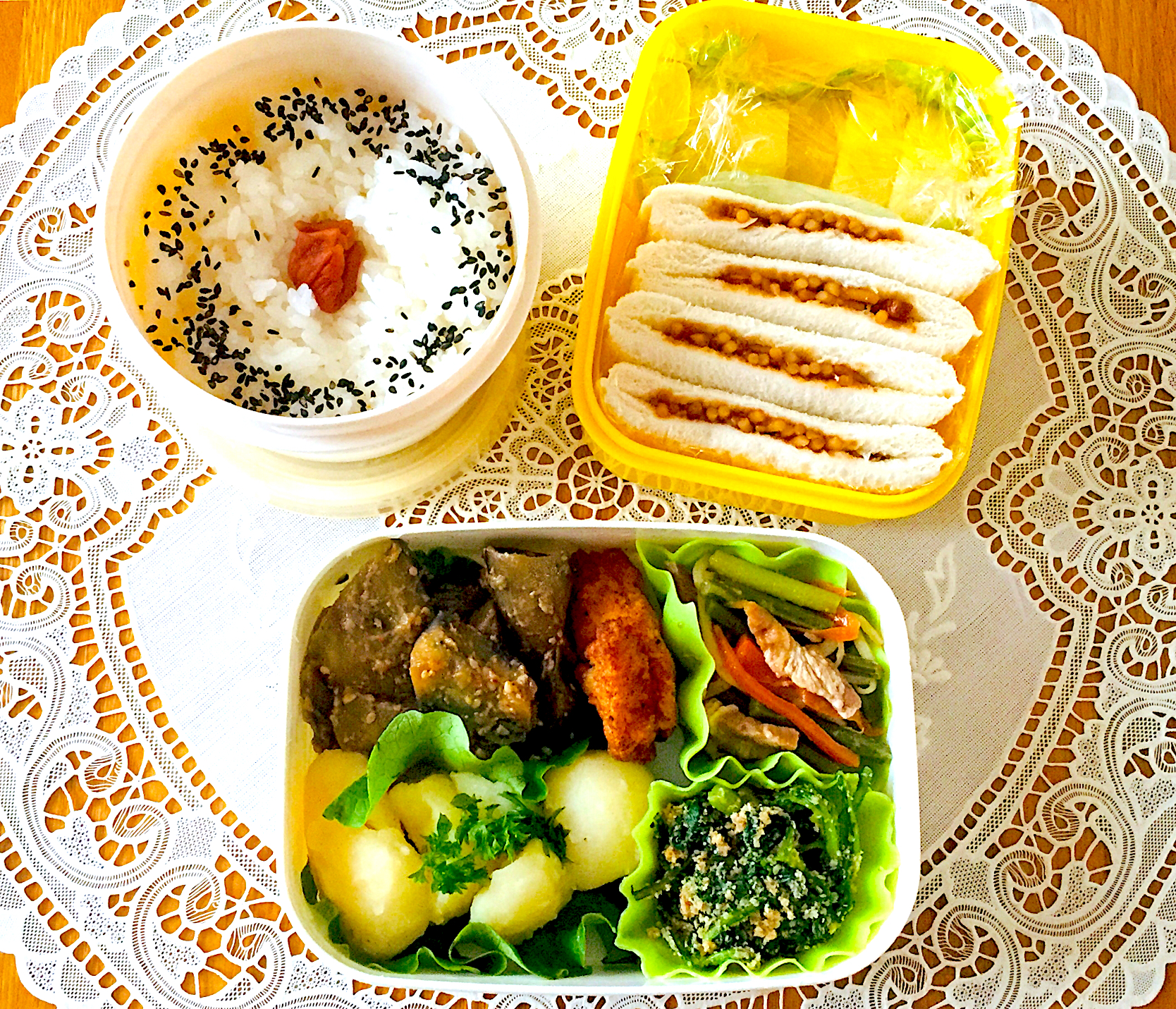 旦那へのお弁当