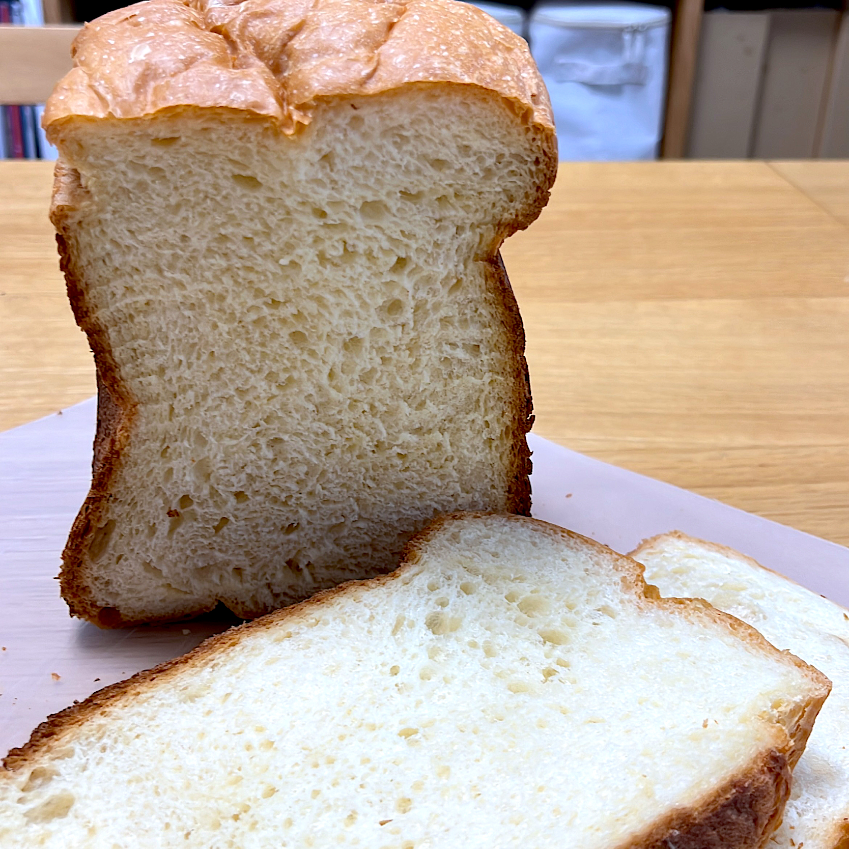 HBで練乳食パン🍞