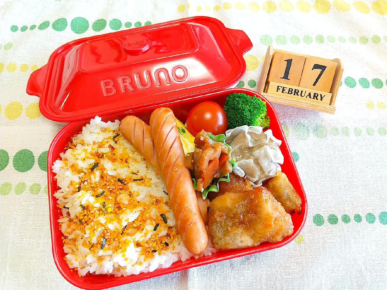 🍱今日の息子弁当(おチビ)