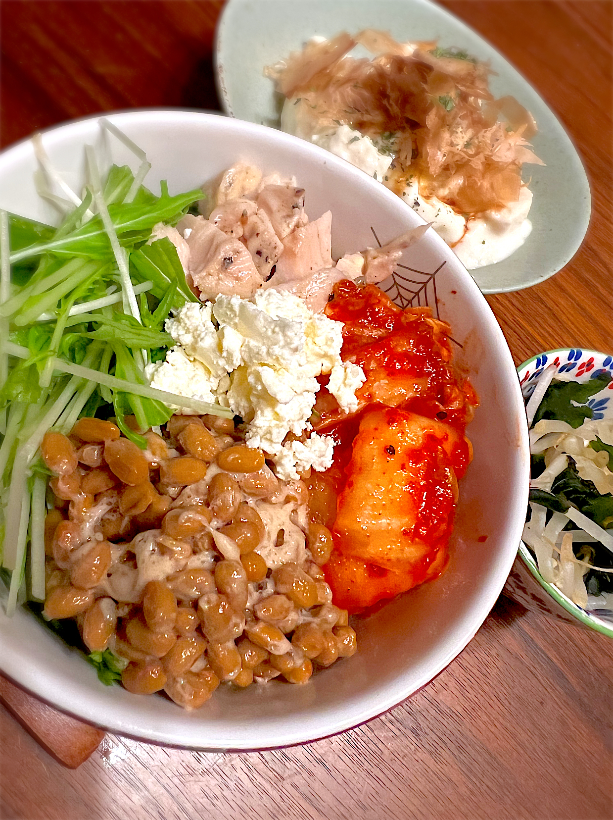 たんぱく質丼