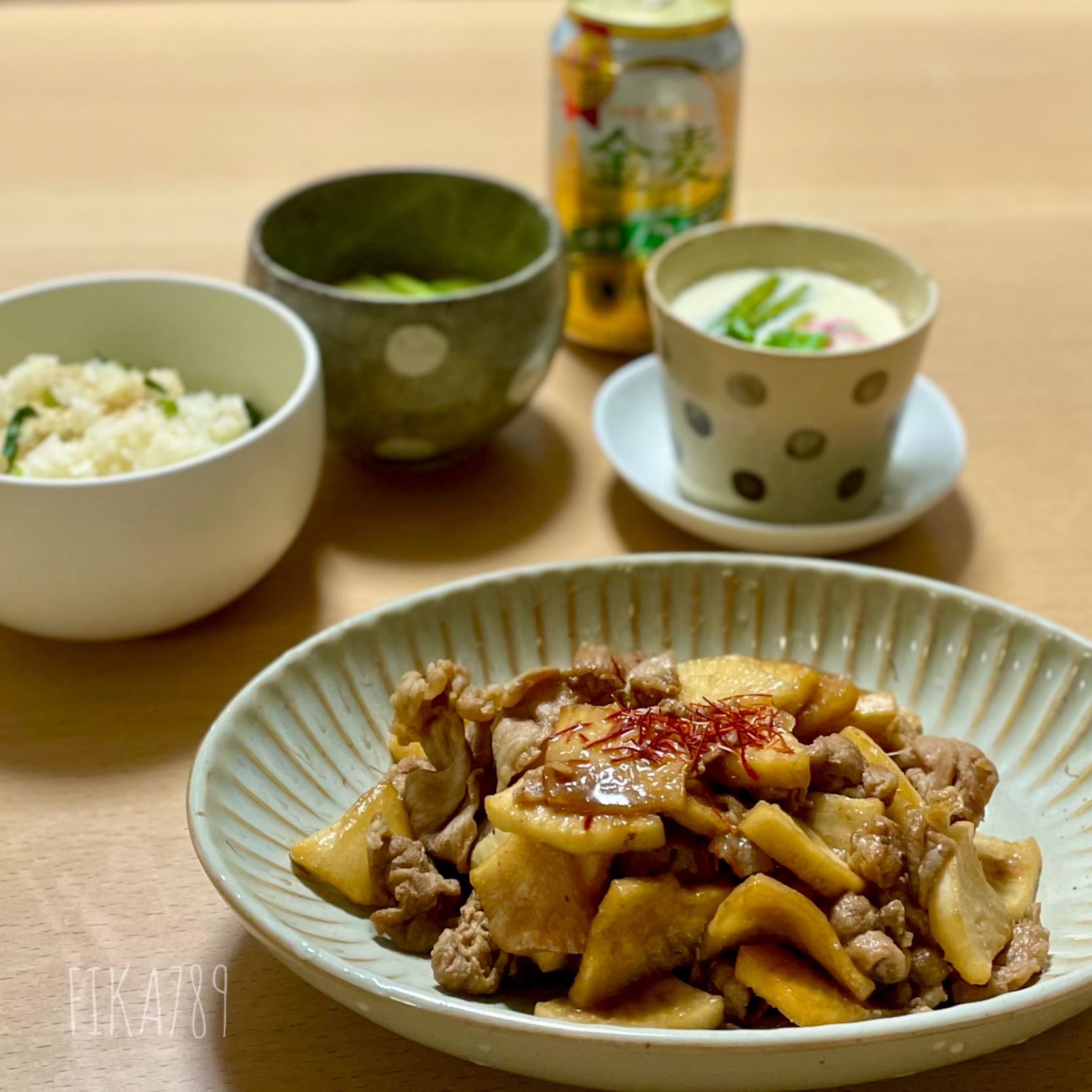 ごはんが美味しい 大根の照り焼き炒め