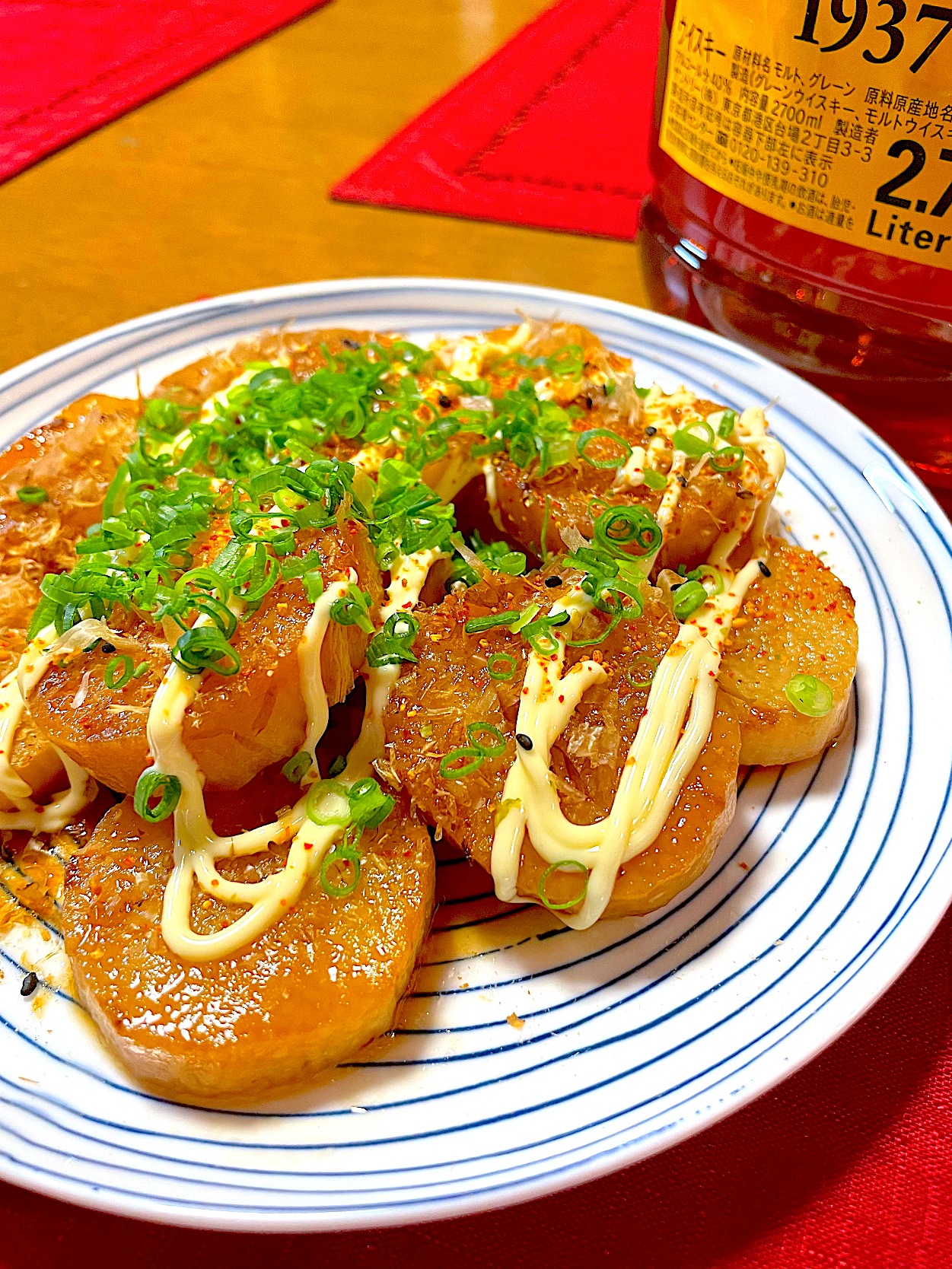 おかちさんの料理 長芋の照り焼きマヨネーズ🍀