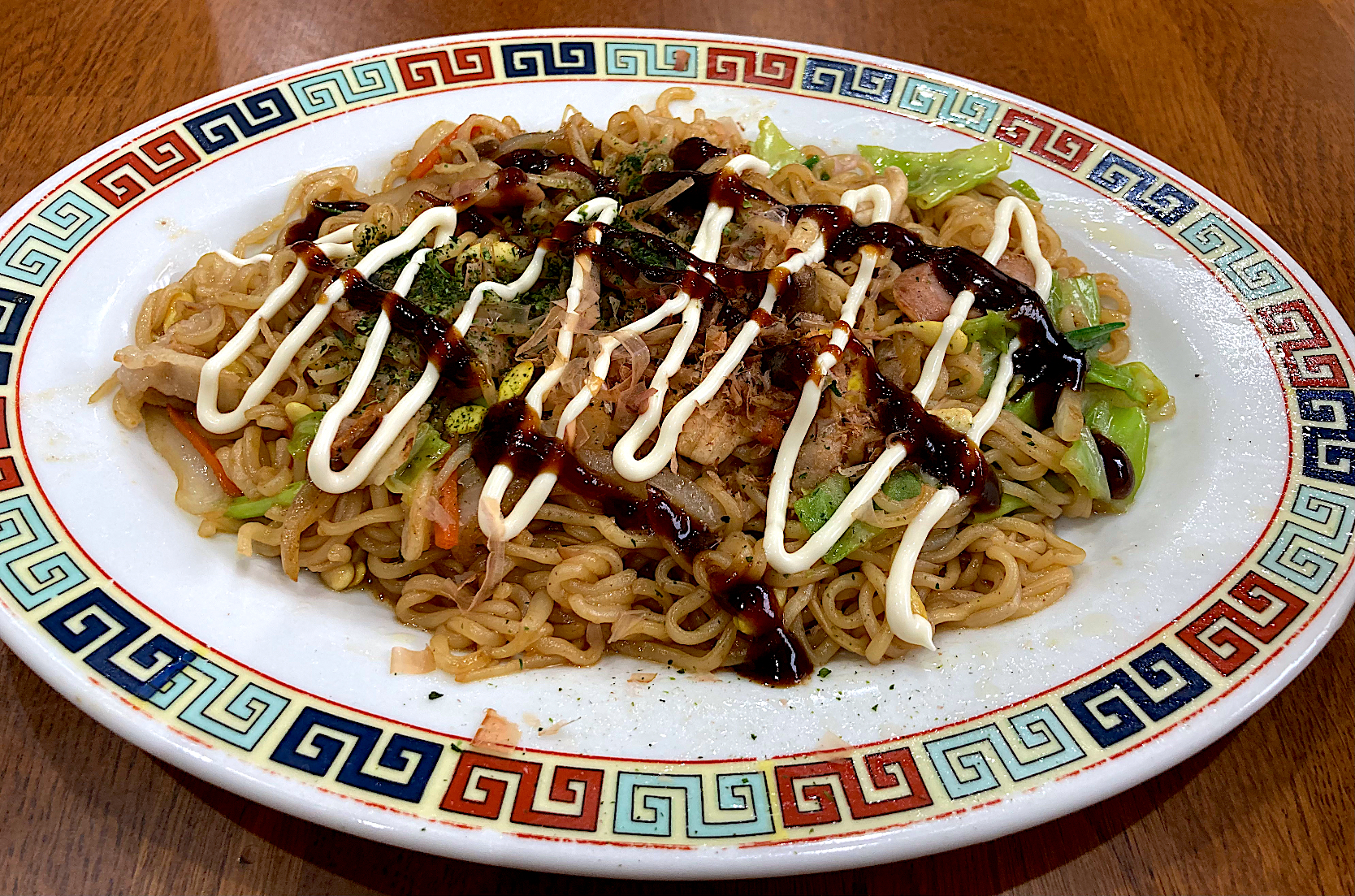 休日の昼ごはん　日清焼きそば