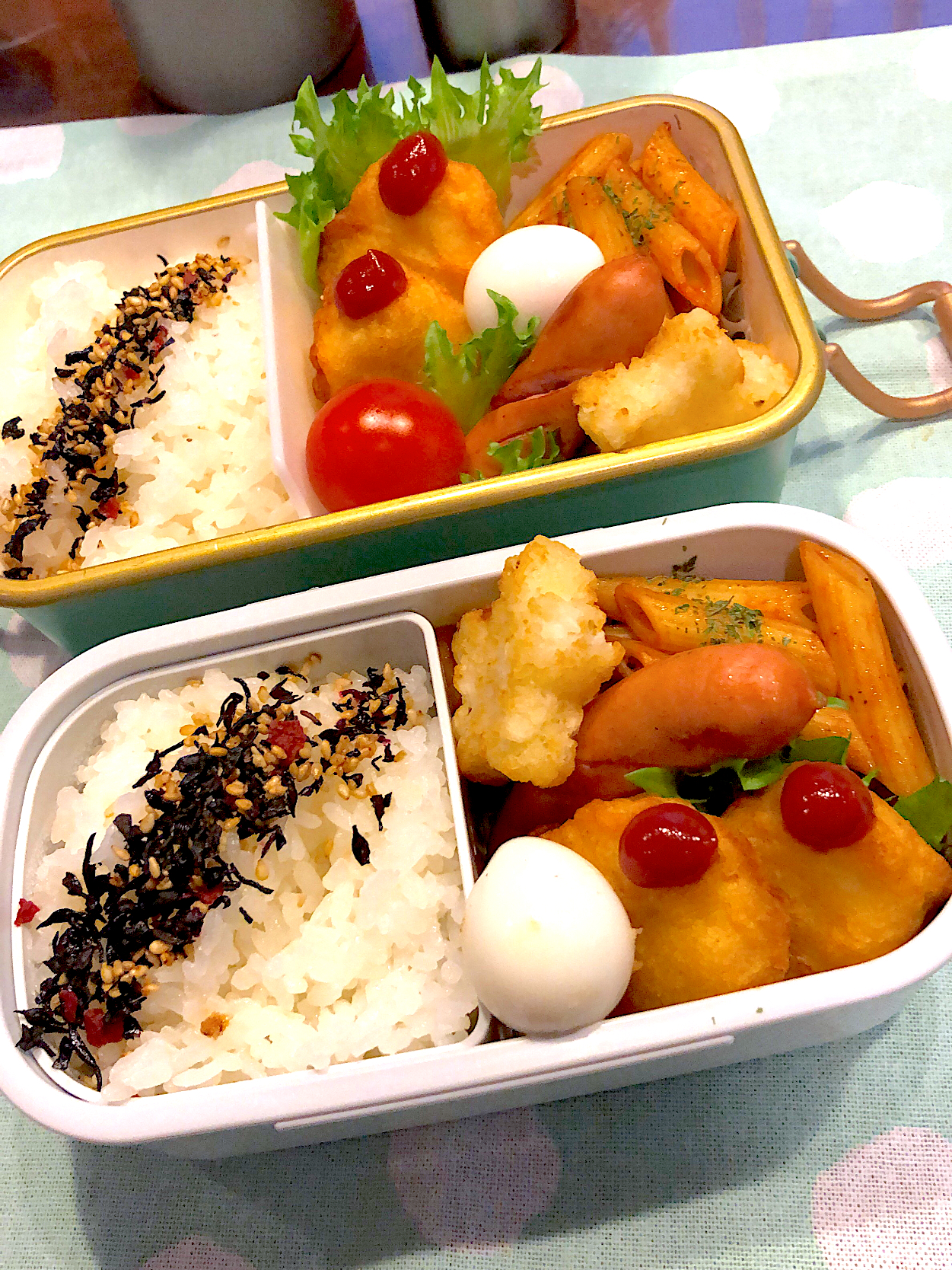 2023.2.20  ＊今日のお弁当＊ケチャップでペンネ＊