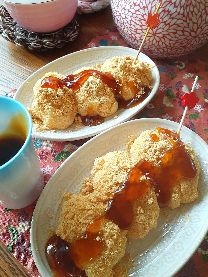 ヤマサ醤油公式アカウントさんの料理 豆腐でみたらしきなこ餅