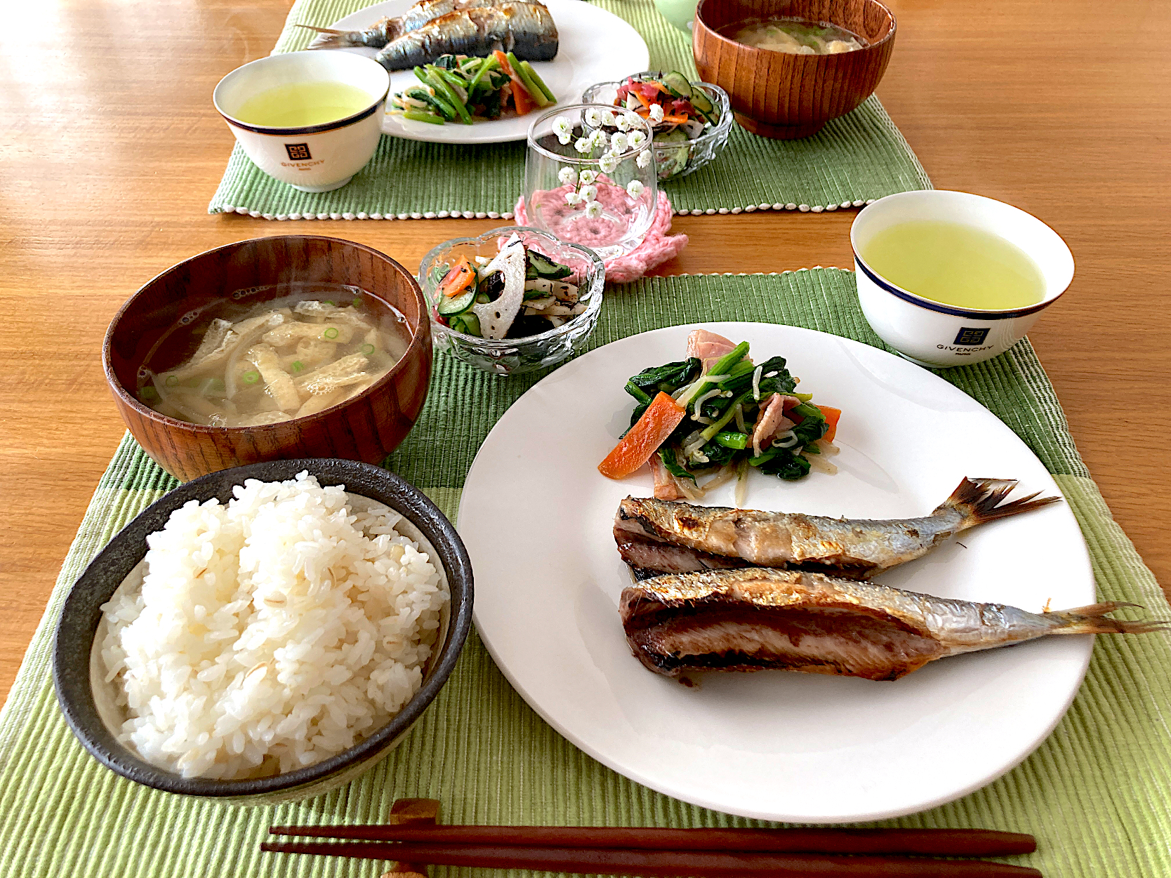 ＊鰯の塩焼きランチ🐟＊