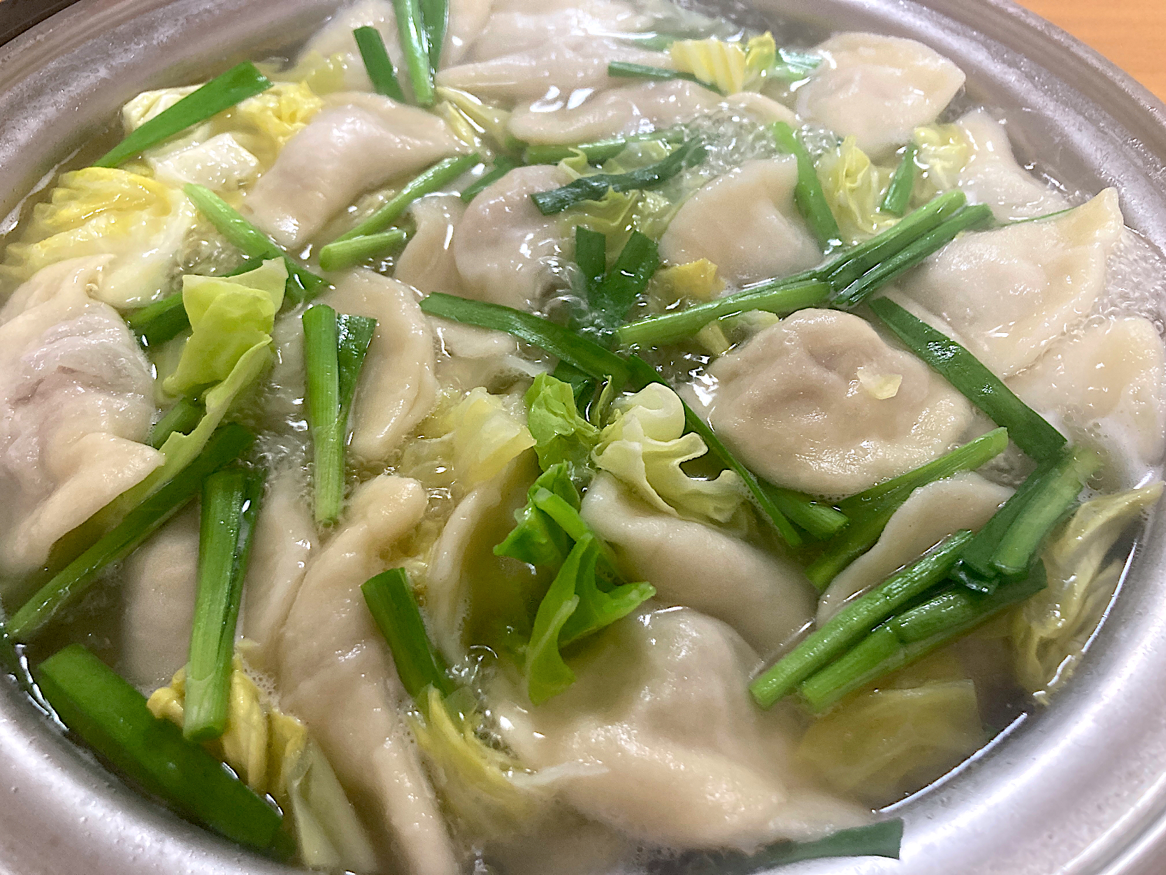 ＊モチモチ手作り水餃子鍋🍲＊