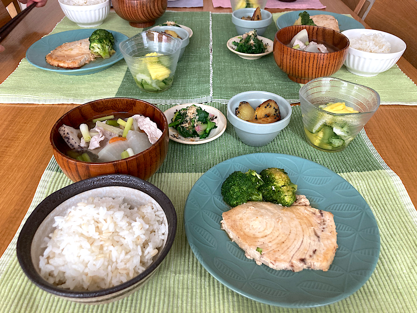 ＊メカジキのガリバタ醤油ランチ＊