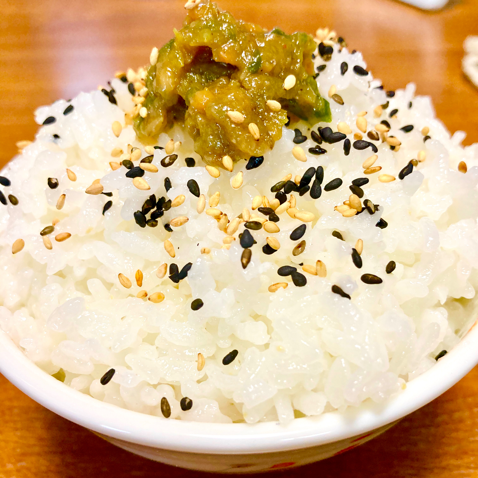 炊き立てご飯🍚蕗の薹味噌🍀