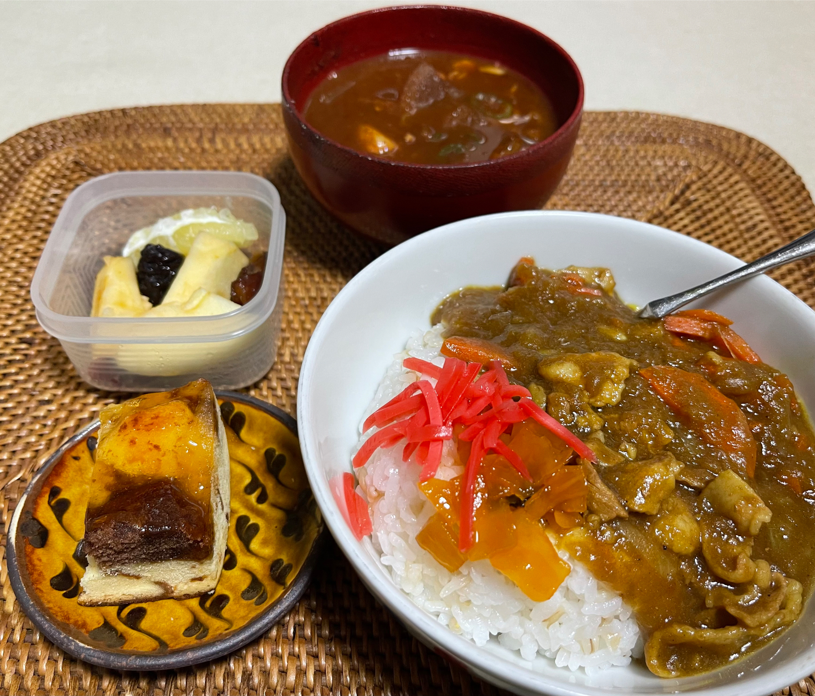 朝カレー