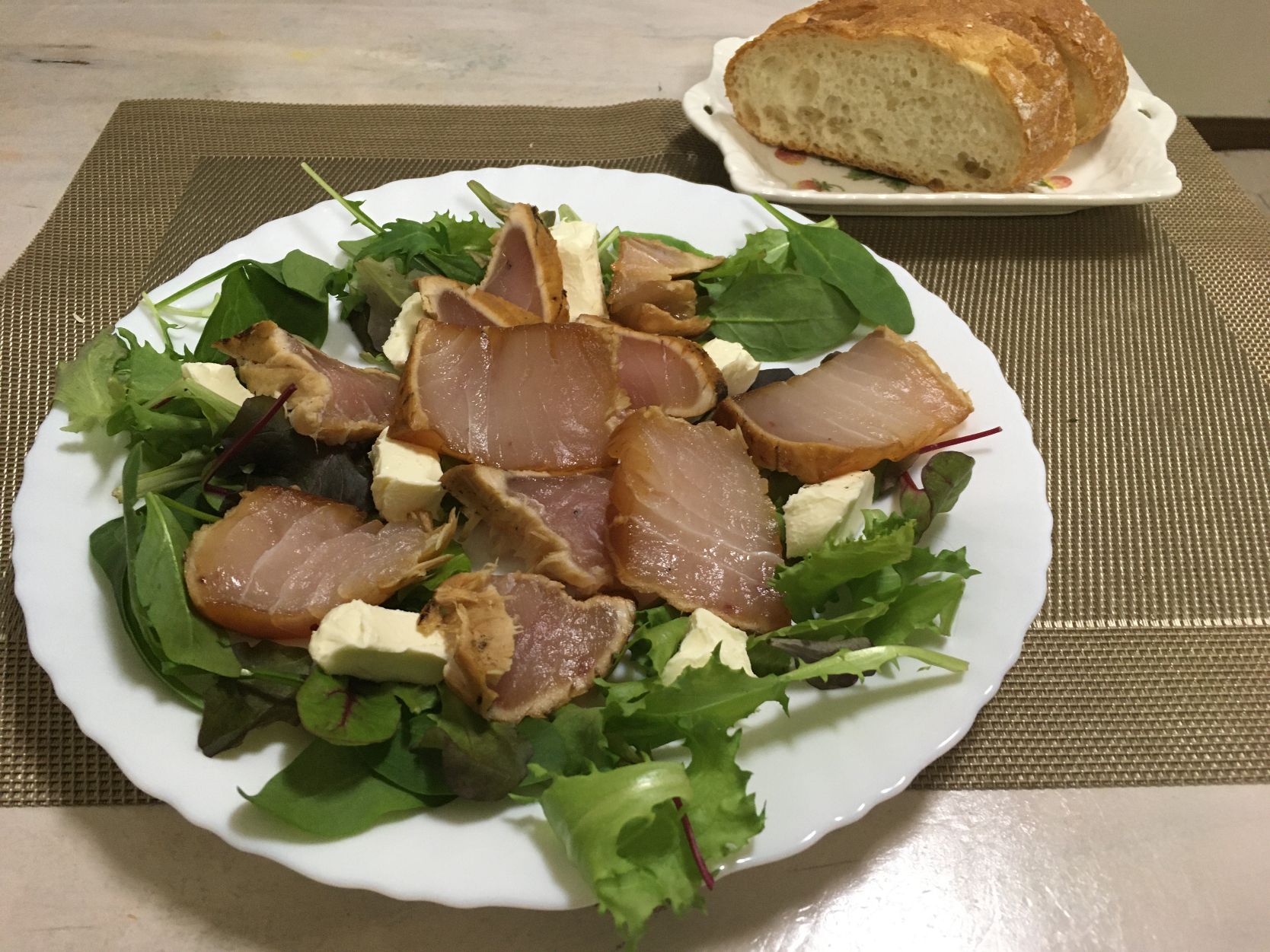 びんちょう炙り焼きサラダ仕立て