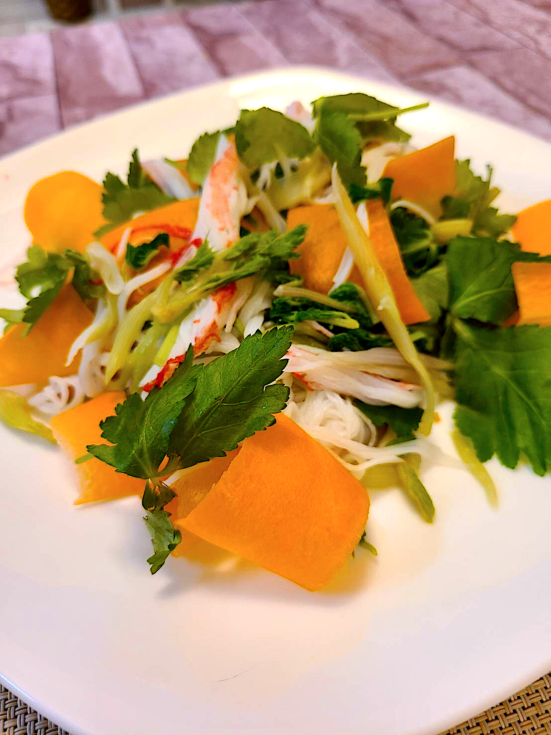 とんちんさんの料理 うどの春野菜サラダ🥗