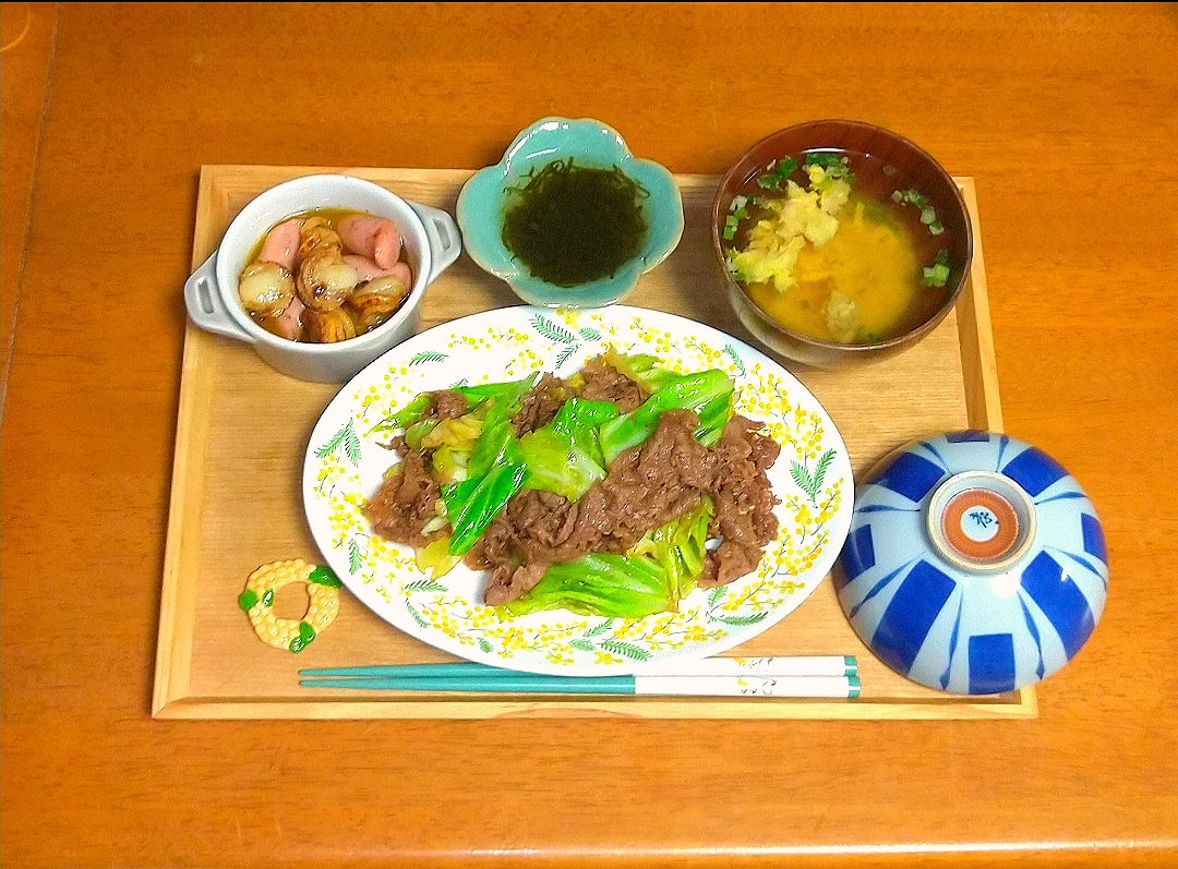 今日の晩ご飯🌃🍴