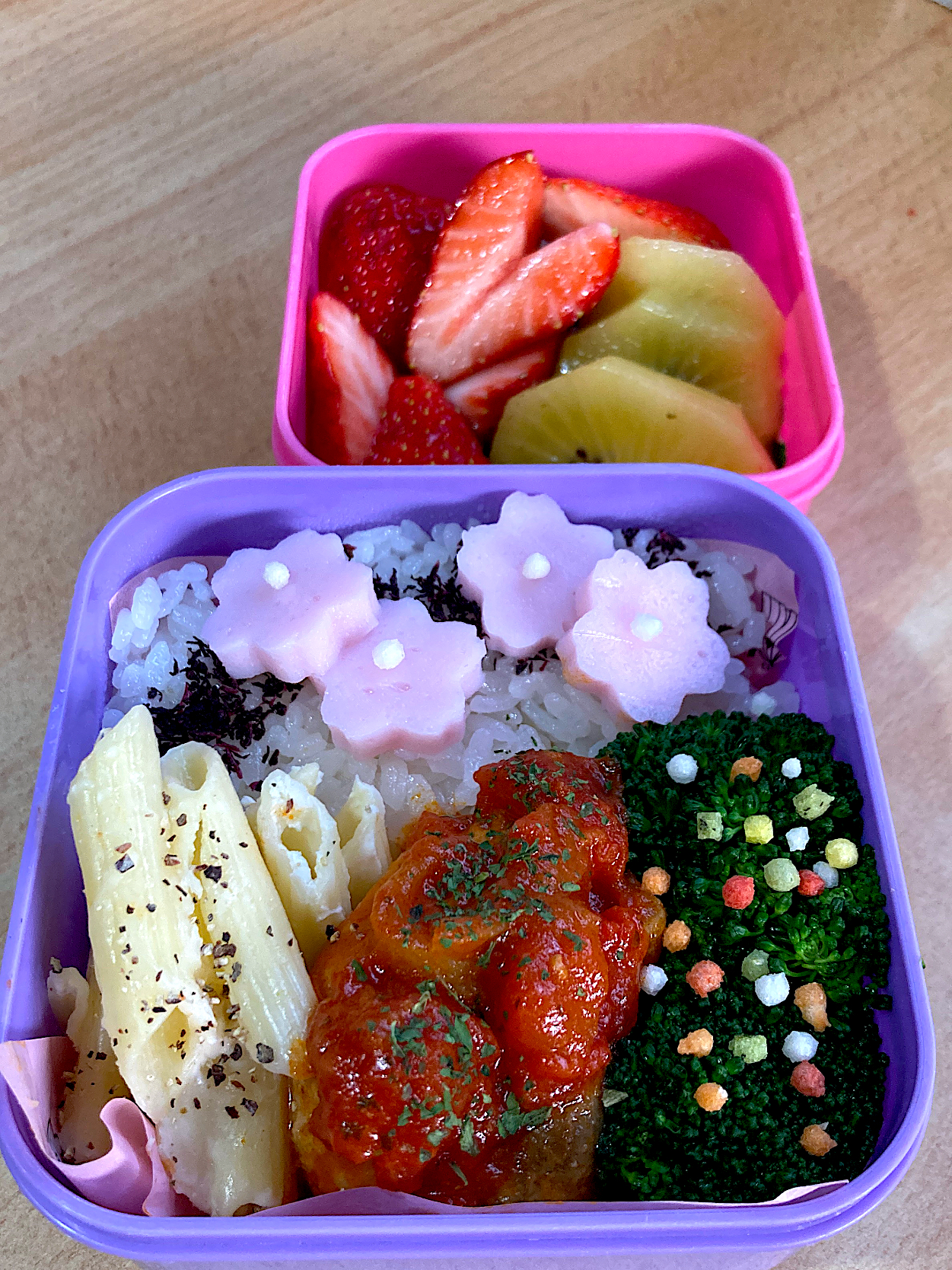 煮込みハンバーグ弁当🌸